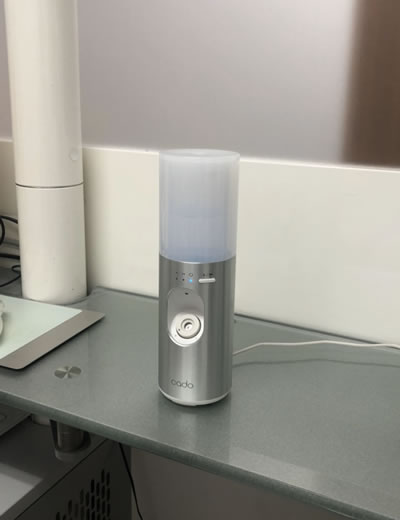 次亜塩素酸水の噴霧